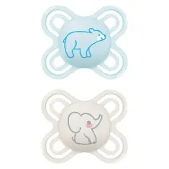 Mam Perfect Start Soother Silicone 0-2m, 2pieces Baby