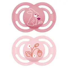 Mam Perfect Silicone Pacifier +16 Months Baby Girl