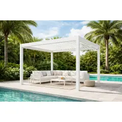 Palmas Pergola 3x3.6 White H240 Salmar