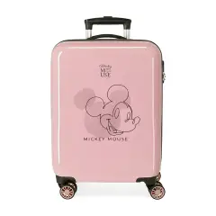 Outline Mickey Trolley Abs 55 Cm 4 Wheels