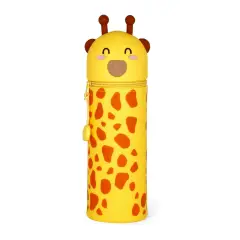 Legami - Kawaii Astuccio Scuola 2 in 1 in Morbido Silicone, Giraffa
