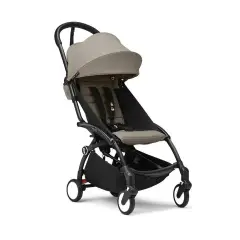 Stokke - Passeggino Yoyo3 Con Set Rivestimento 6+Taupe Telaio - Black