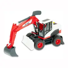 Play City - Clutch Excavator With Articulated Movements, Lights And Sounds
