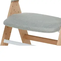 Adult Seat Cushion for Chair Stile Grey Melange Mammamia Collection Foppapedretti