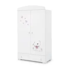 Tato White Wardrobe Pink Erbesi