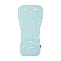Mattress Seat Cover For Universal Stroller Mint Stars