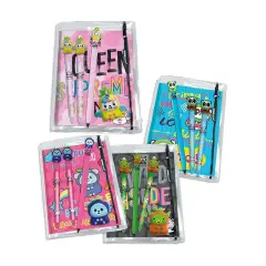 Solid Color Zoo School Journal 12 Months With Cover