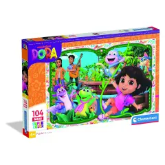 Puzzle 104 Pezzi Maxi Dora The Explorerer