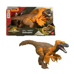 Jurassic World Rebirth Utahraptor Wild Roar 30 cm