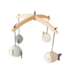 Toys For Bamboo Knitted Knitted Carousel Fish Blue