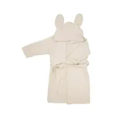 Accappatoio Waffle Warm White 2-4 Anni Bamboom