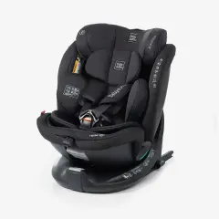 Kanda Car Seat I-Size Jet Black Swivel 40-150cm