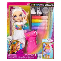 Rainbow High Air Brush & Create Fashion Dolls - Purple Eyes
