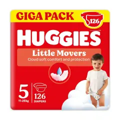 Huggies Little Movers Size 5, 126 Disney Ultra Dry Diapers