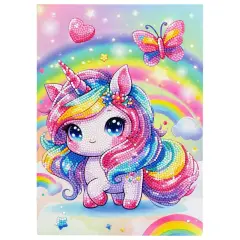 Picture Crystal Art Kawaii Unicorn Diamantiny