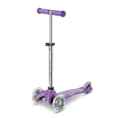 Monopattino Mini Micro Deluxe LED Viola Glitter Bambini