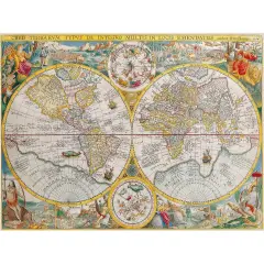 Puzzle 1500 Historical World Map New