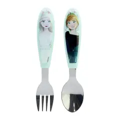 Set 2 Steel Cutlery Frozen