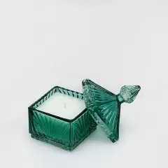 Candela Profumata Jasmine EDG in Vetro 12 cm Greenwood Breeze