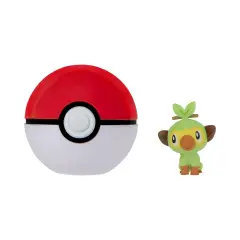 Pokemon Clip N Go: Grookey With Poke Ball