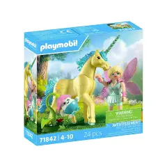 Sun Unicorn With Fairy Playmobil Magic Unicorns