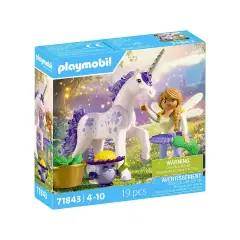 Lucky Unicorn With Fairy Playmobil Magic Unicorns