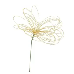 Ramo Tobya Decorazione Natalizia 53cm Oro