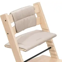 Padded Cushion For Tripp Trapp High Chair Beige