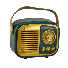 Radio Classic Bluetooth Vintage Verde