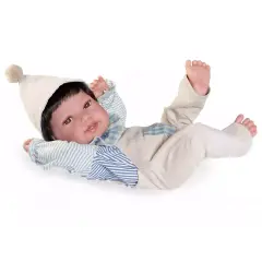 Bambola Newborn Pipo Circus Con Pouf