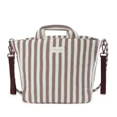 Cherry Stripes Changing Bag