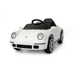 Electric Car Porsche Ruf Tunning White 12V