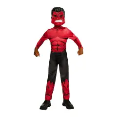 Red Hulk Classic Costume - Size S - 7/8 Years