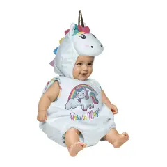 Costume Unicorno Saccotto - Taglia 6/12 Mesi