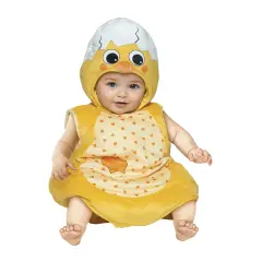 Costume Pulcino Saccotto - Taglia 6/12 Mesi