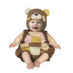 Costume Orsetto Saccotto - Taglia 6/12 Mesi