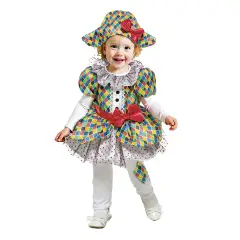 Harlequin Baby Costume - Size 1/2 Years