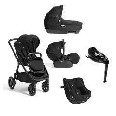 Trio Finiti Signature con Navicella Calmi R129 più Seggiolino Auto I-Harbour E I-Size 360 Eclipse