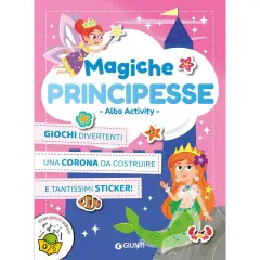 Libro Magiche Principesse Colora Gioca Attacca