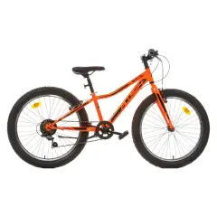 Bicicletta 24 Pollici MTB Plus Arancio