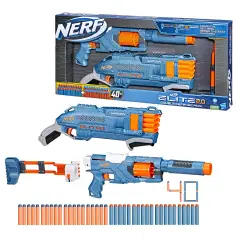 Nerf Elite 2.0 Double Defense Pack 2 Blaster + 40 Dardi