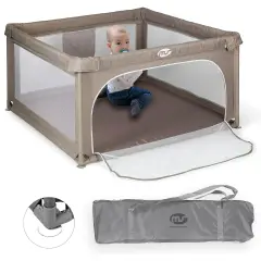 Box Recinto 120x120 L Beige Pieghevole