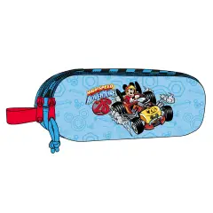 Mickey High Speed Astuccio Bustina 2 Scomparti