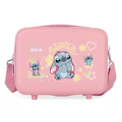 Stitch You & Me Neceser Abs Rosa