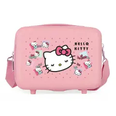 Hello Kitty Bows Neceser Abs Rosa