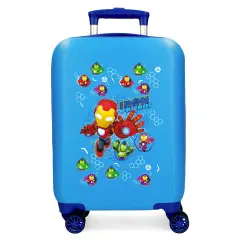 Iron Friends Trolley Abs 50 cm 4 Ruote Azzurro