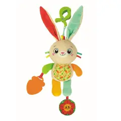 Peluche Da Viaggio Morbido E Sensoriale Coniglietto