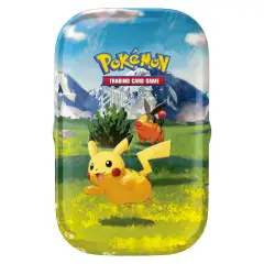 Pokemon Mini Tin Da Collezione Megaevoluzione Ascesa Eroica Pikatchu E Tepig