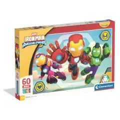 Puzzle 60 Pezzi Maxi Iron Man Awesome Friends