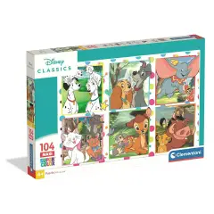 Puzzle 104 Pezzi Maxi Disney Classic